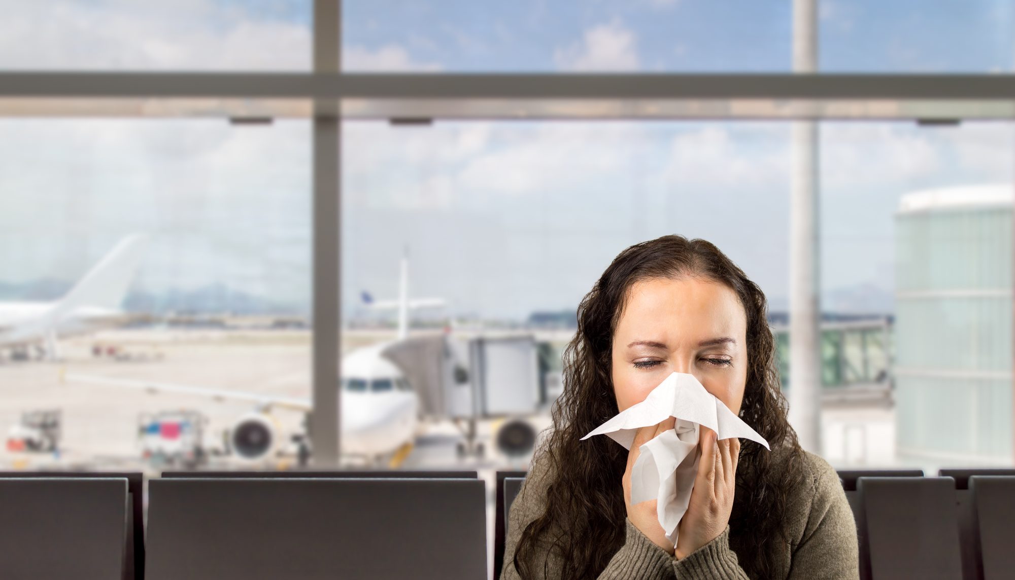 A Recent Study by MattressFirm Found That Over 75% of the 2,800 People Surveyed Said They Would Still Fly on a Plane, Even if They Had a Cold or Flu